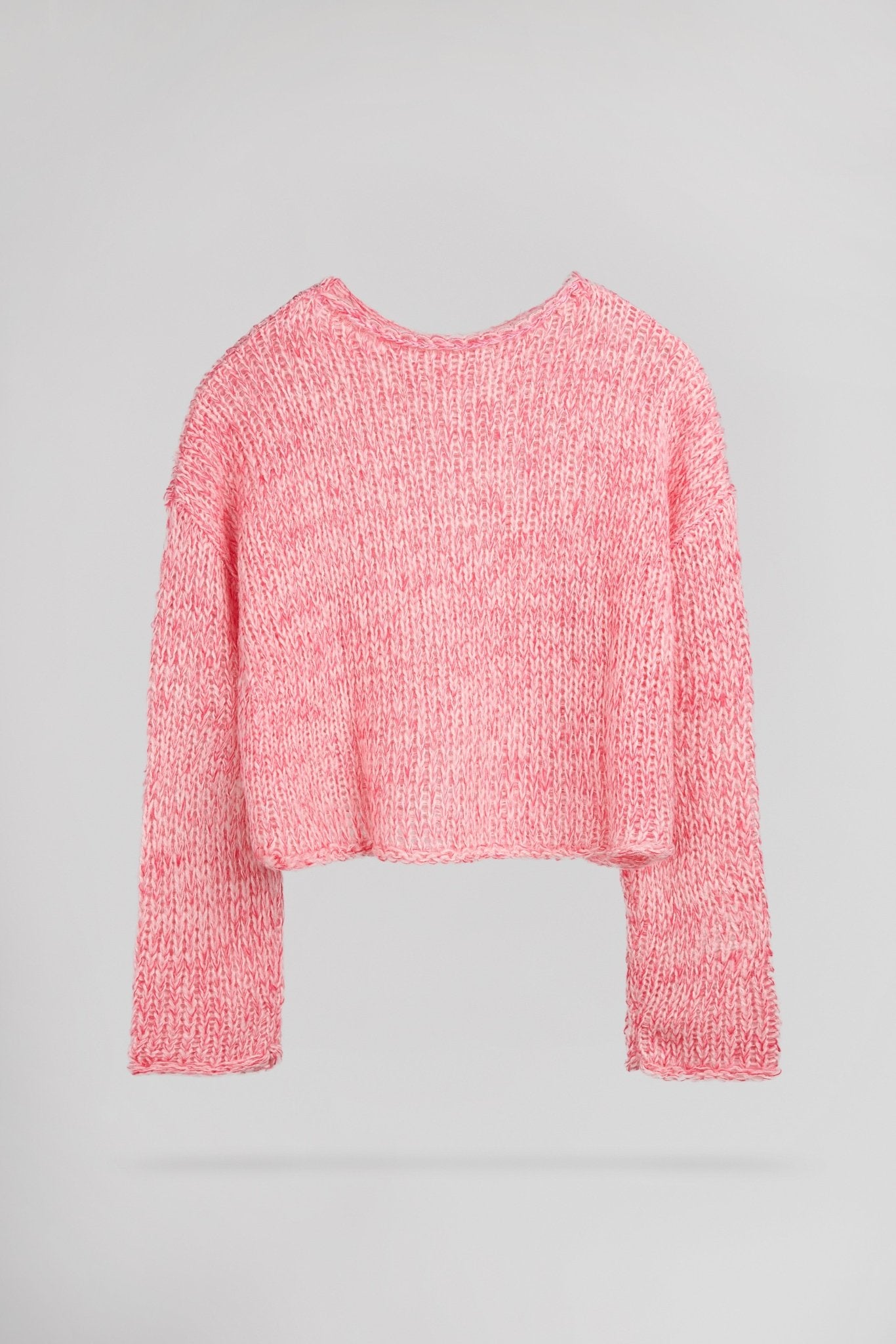 Pull PAINBOW COLOR PINK MELANGE - School Rag