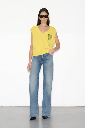 Pull PEESHOP FLASH JAUNE - School Rag