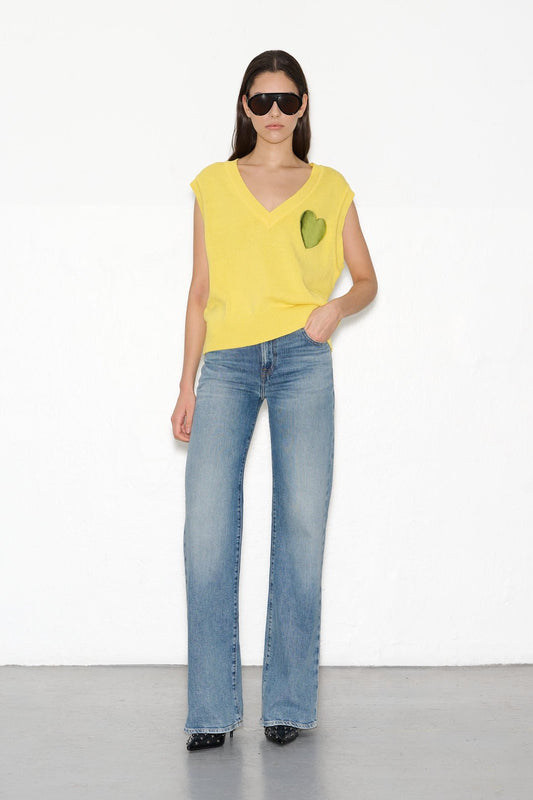 Achat Pull PEESHOP FLASH JAUNE - School Rag