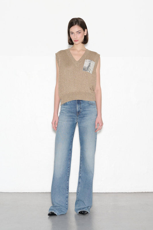 Achat Pull PEESHOP SHINE GOLD - School Rag