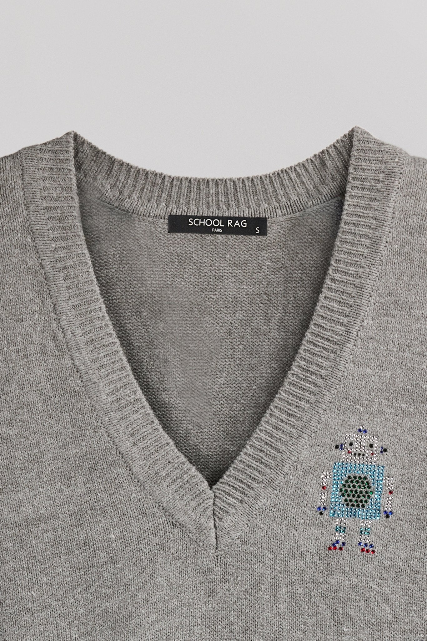 Pull sans manche PEESHOP ROBOT - School Rag