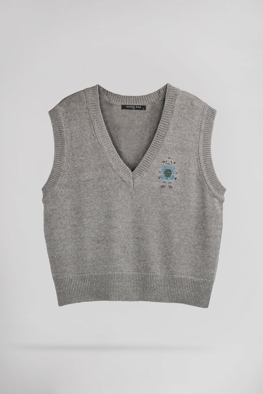 Achat Pull sans manche PEESHOP ROBOT - School Rag