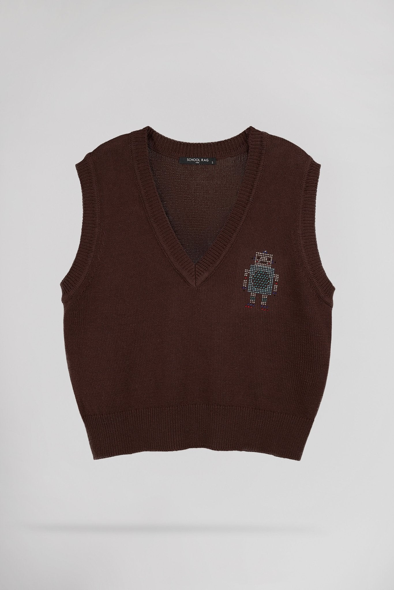 Pull sans manche PEESHOP ROBOT - School Rag