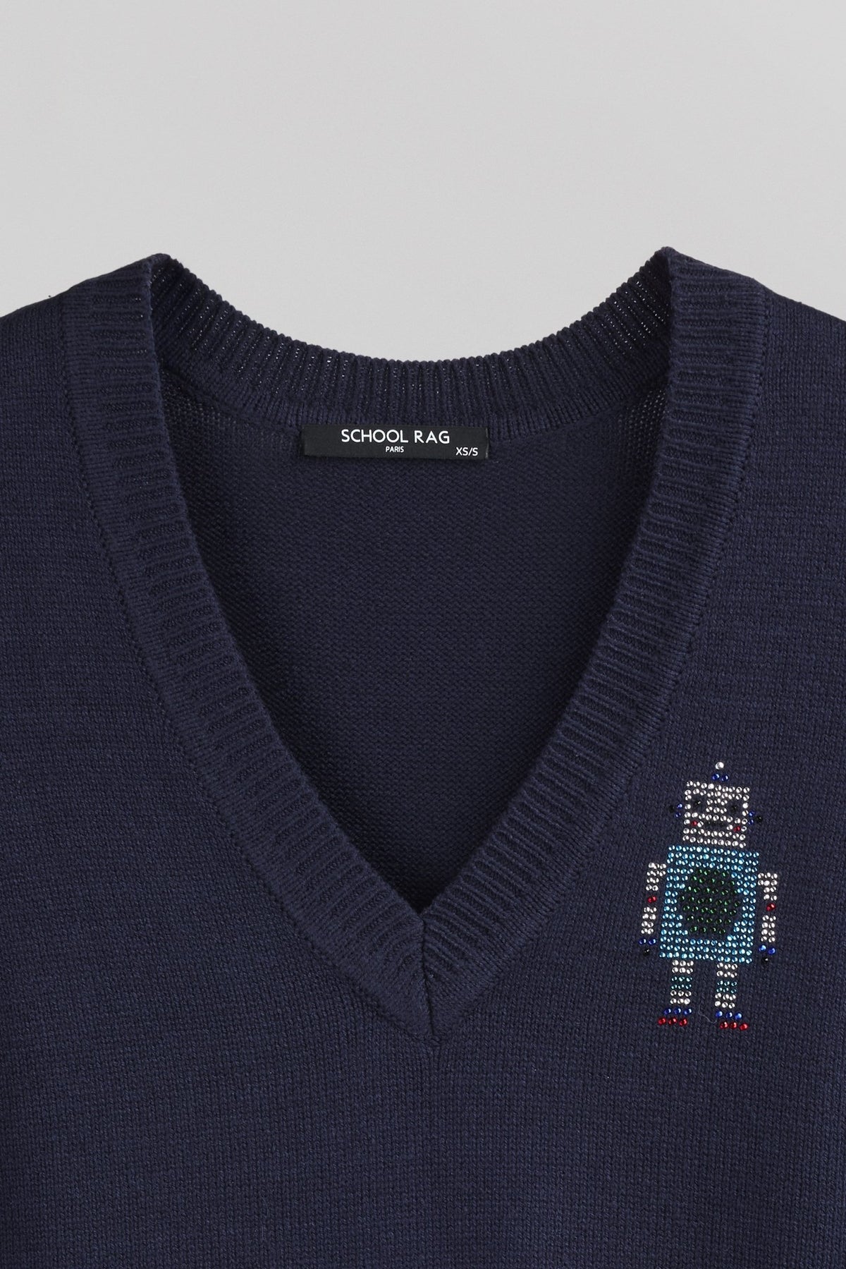 Pull sans manche PEESHOP ROBOT - School Rag