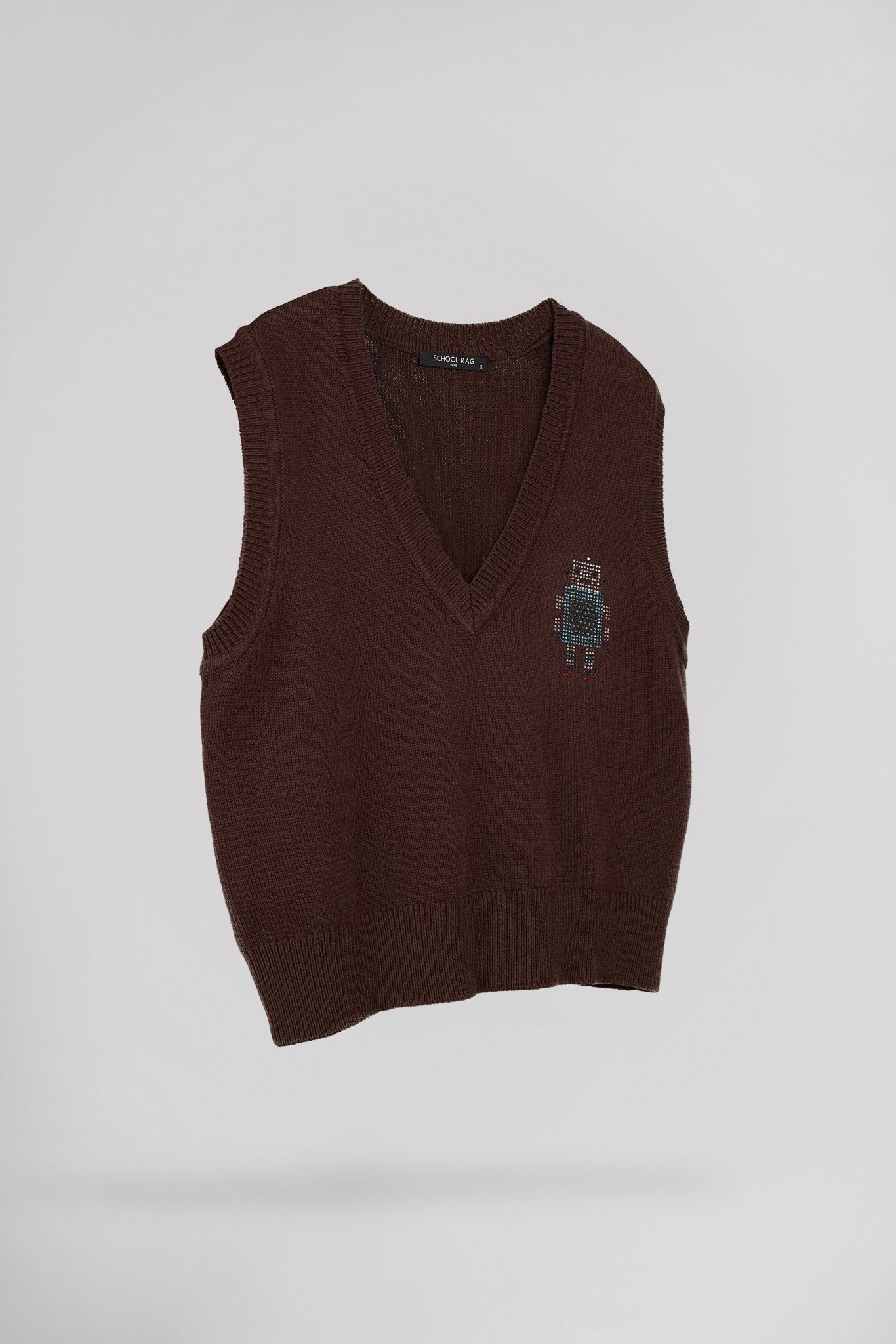 Pull sans manche PEESHOP ROBOT - School Rag