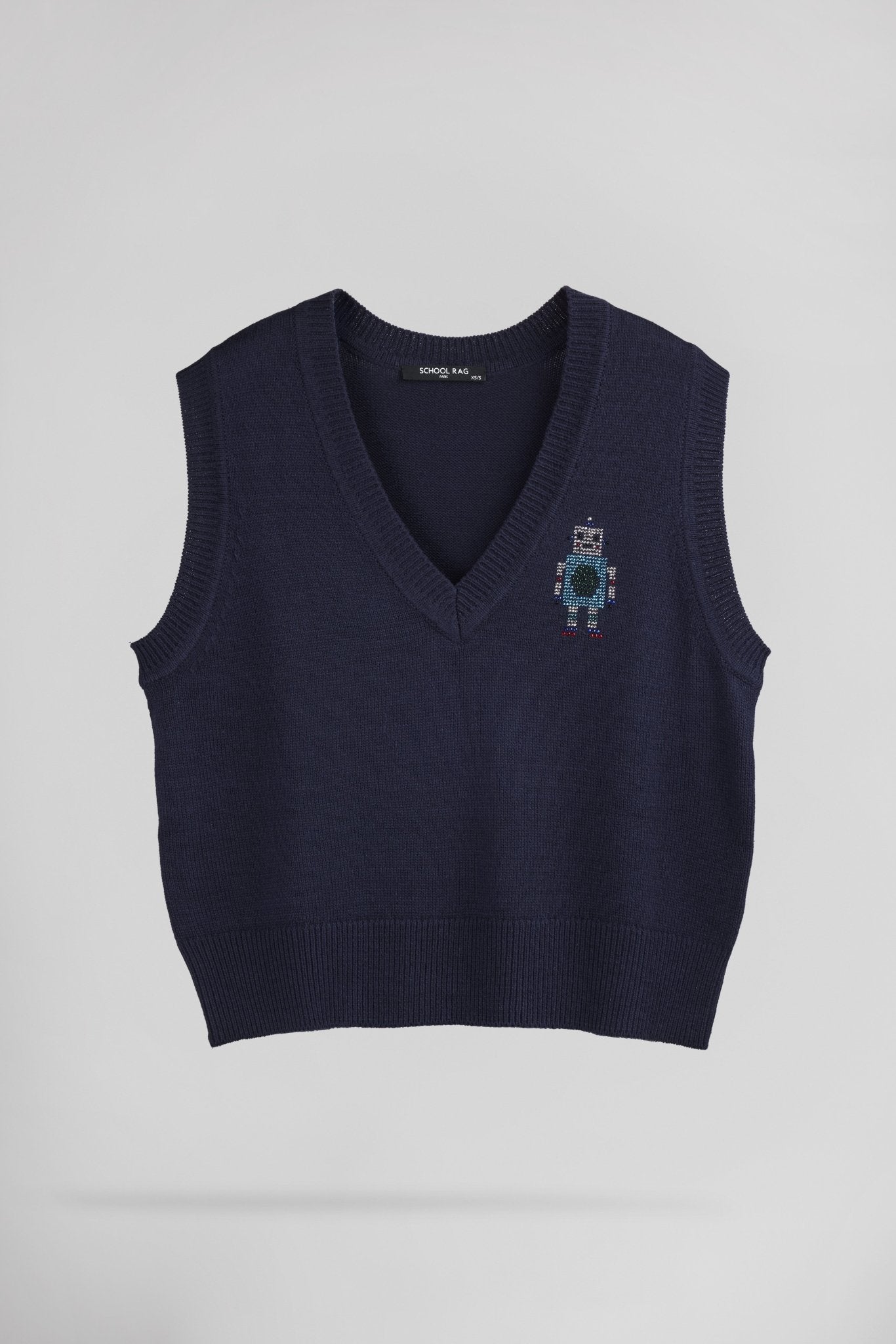 Pull sans manche PEESHOP ROBOT - School Rag