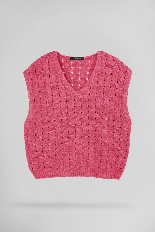 Achat Pull tricotage ajouré PALLAVI SQUARE - School Rag
