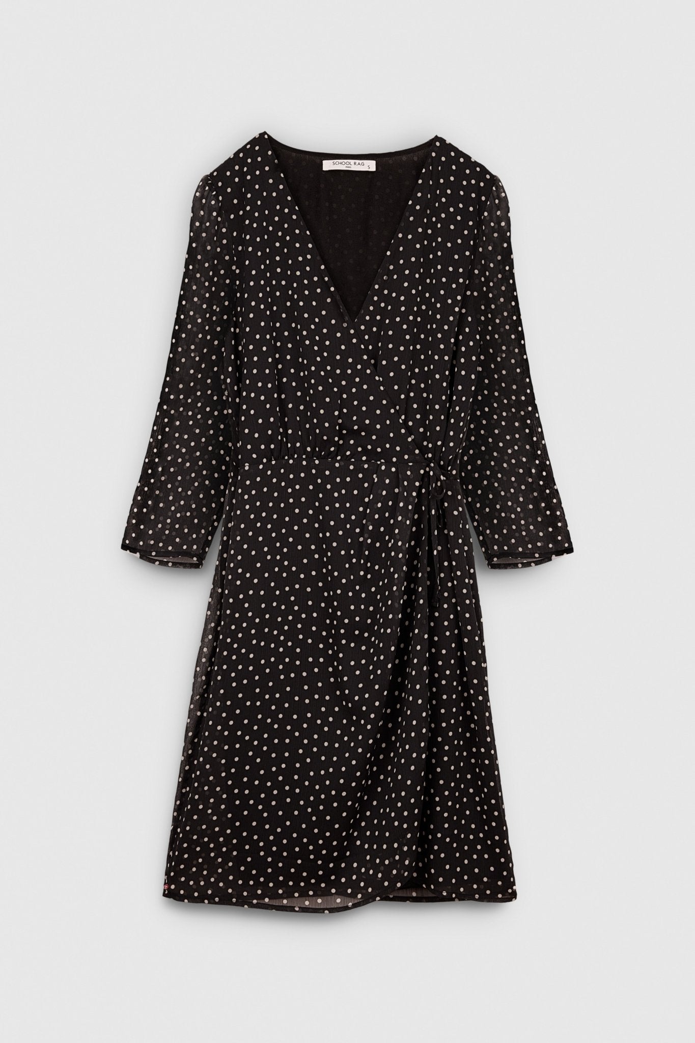 Robe REAGAN POIS NOIR - School Rag