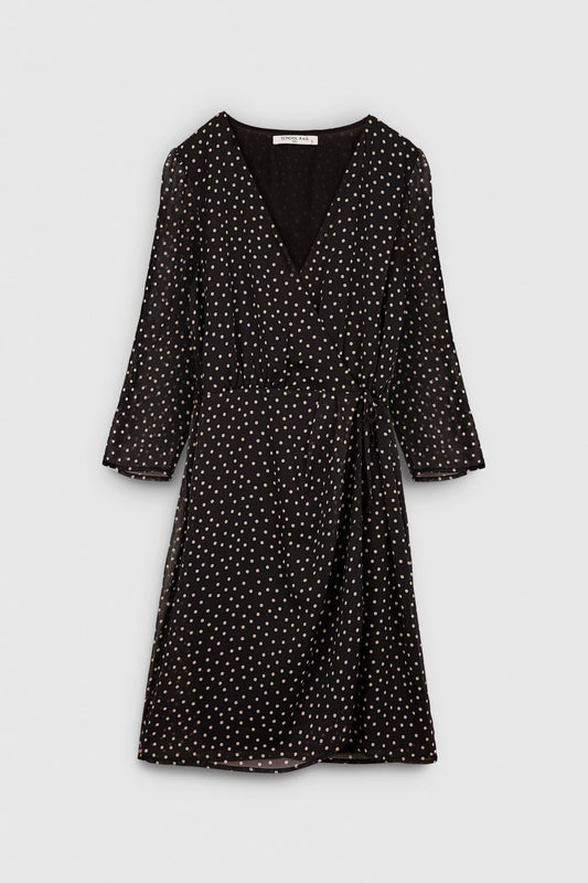 Achat Robe REAGAN POIS NOIR - School Rag