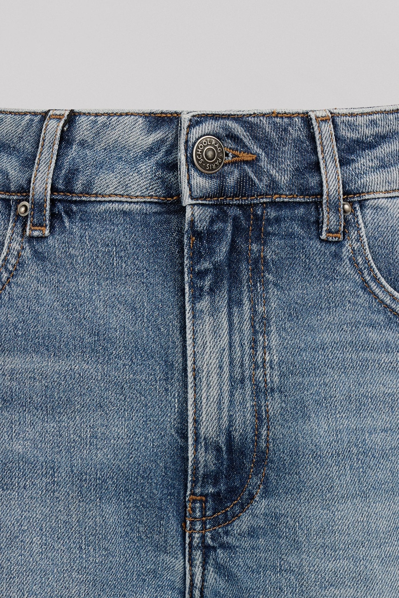 Short SH - SHIRLEY HIGH VINTAGE/INDIGO - School Rag