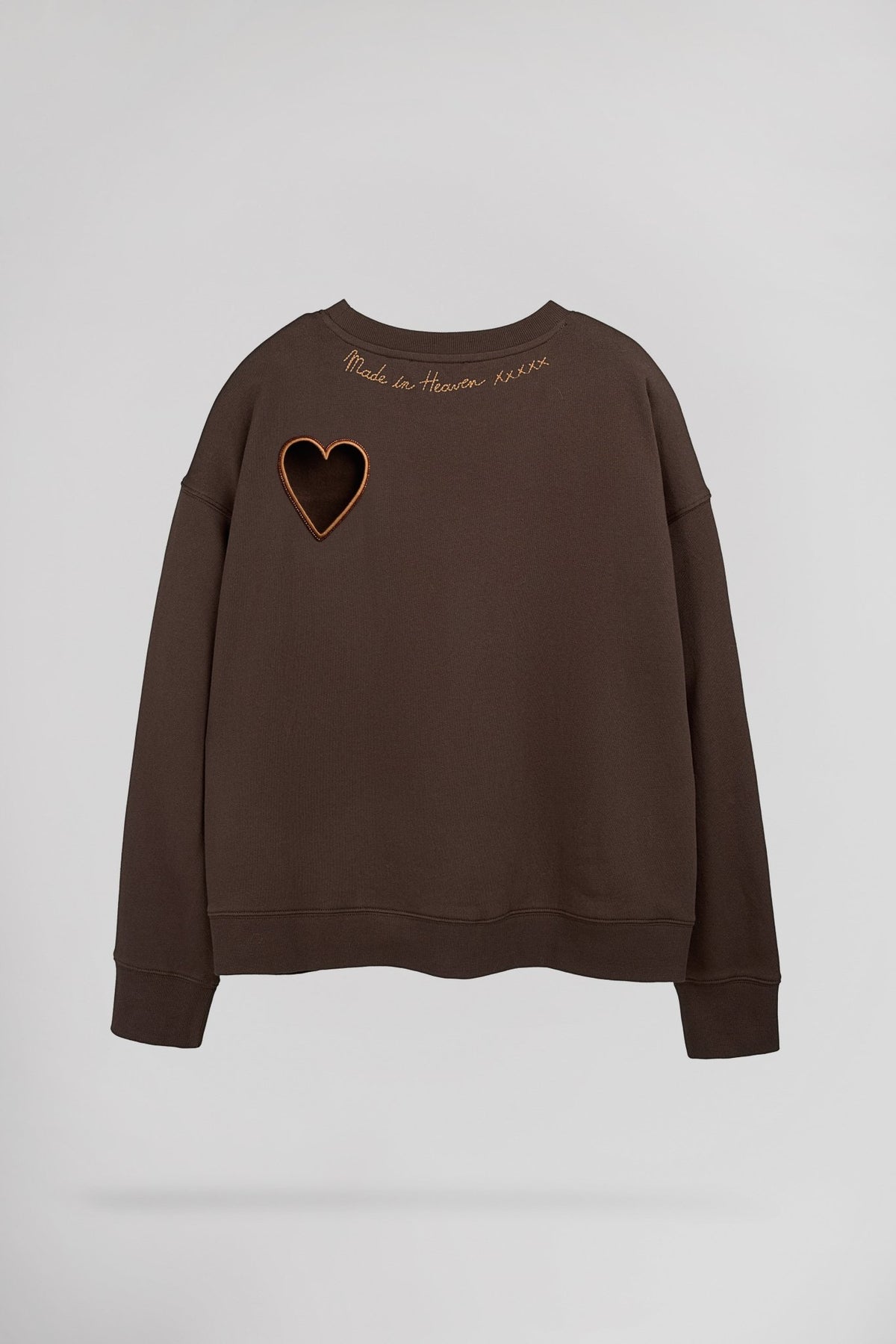 Sweat brodé dos HEART - School Rag