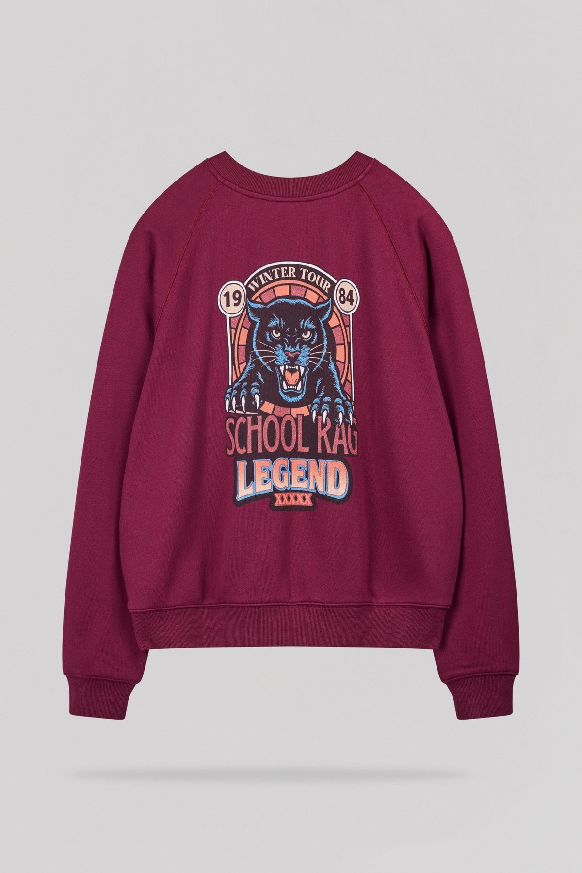 Sweat délavé vintage LEGEND - School Rag
