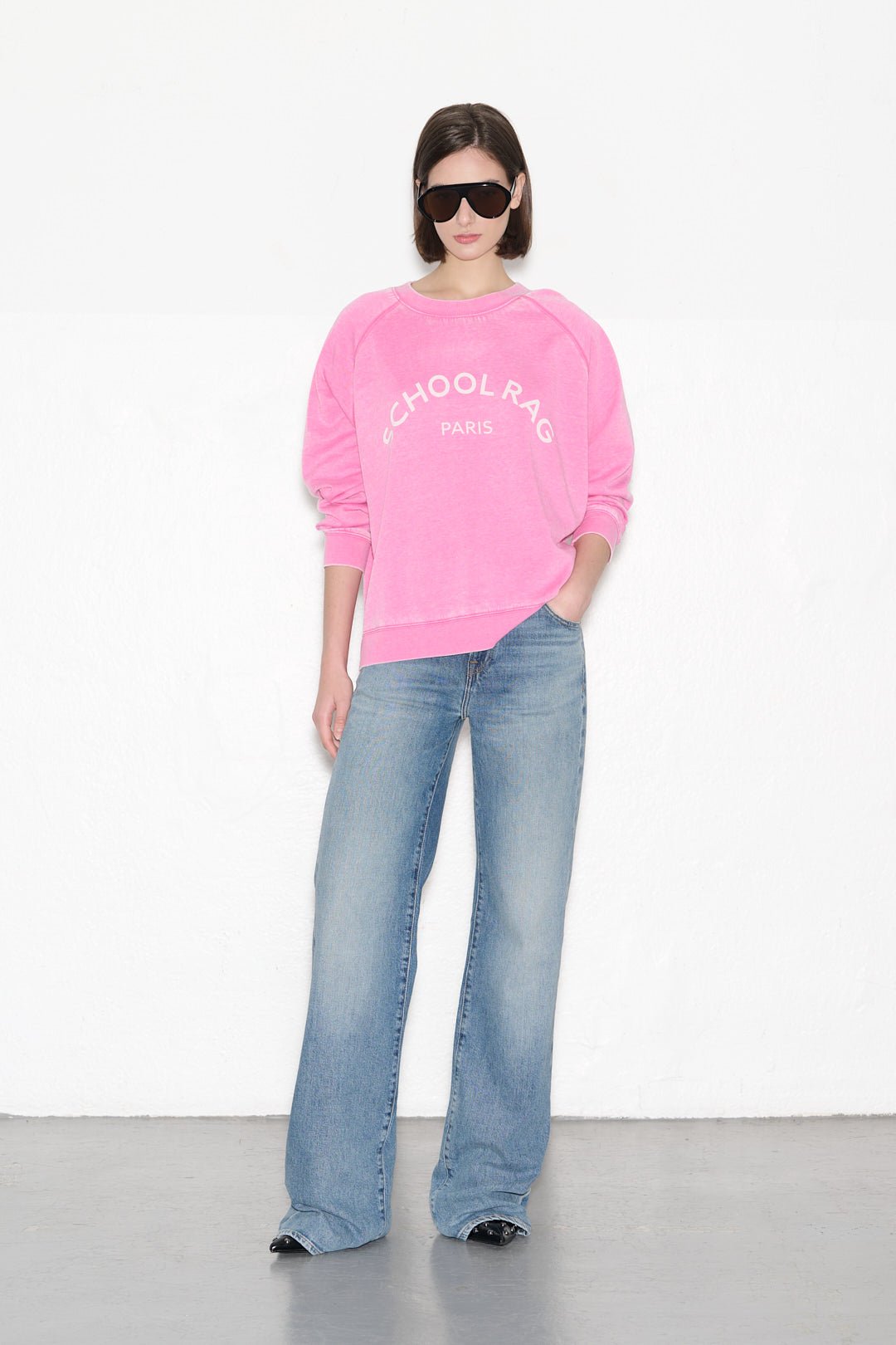 Sweat S - DREAMS PINK BLOSSOM - School Rag