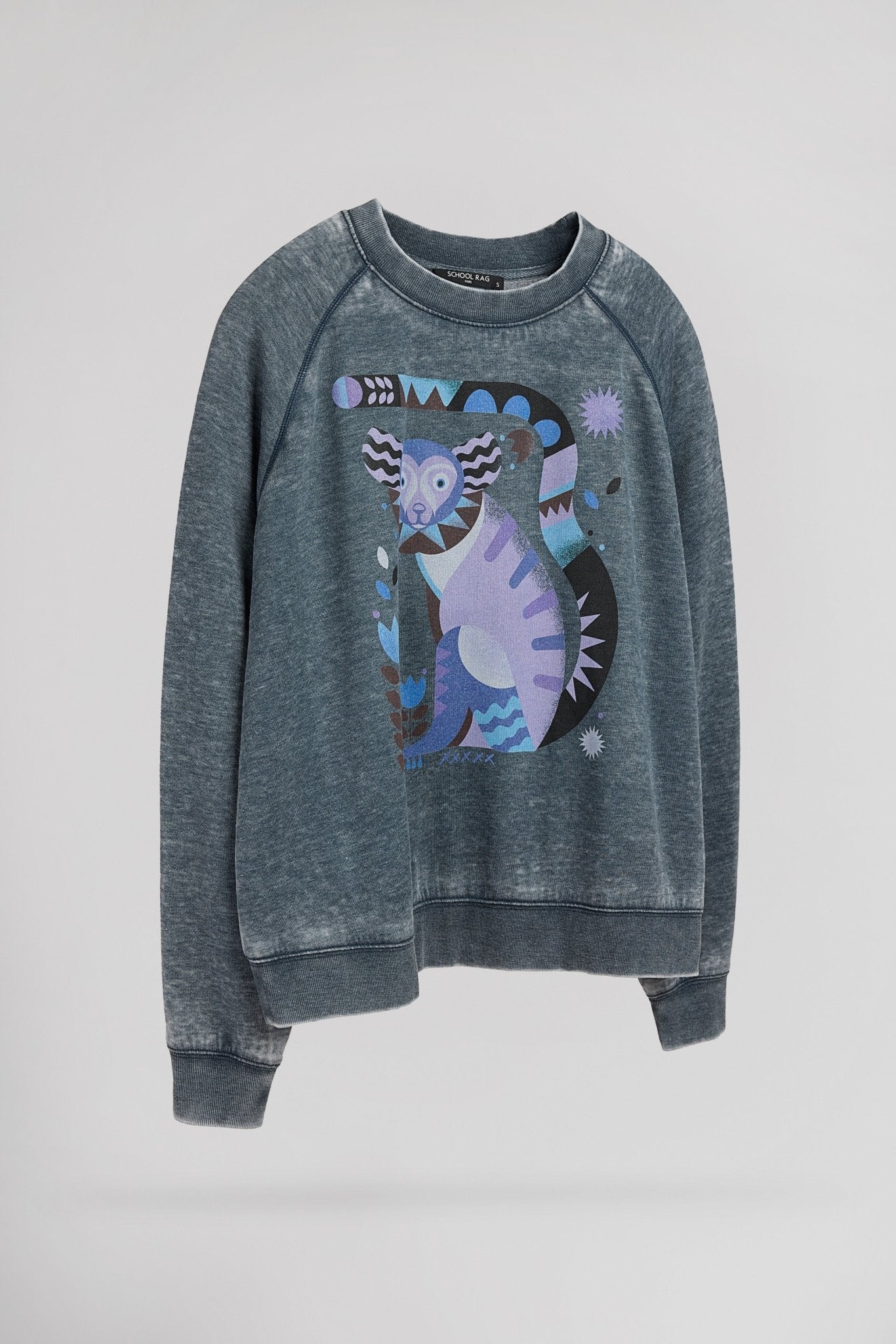 Sweat S - LORIS DARK GREY - School Rag