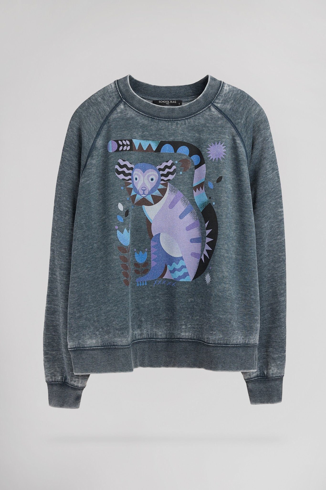 Sweat S - LORIS DARK GREY - School Rag