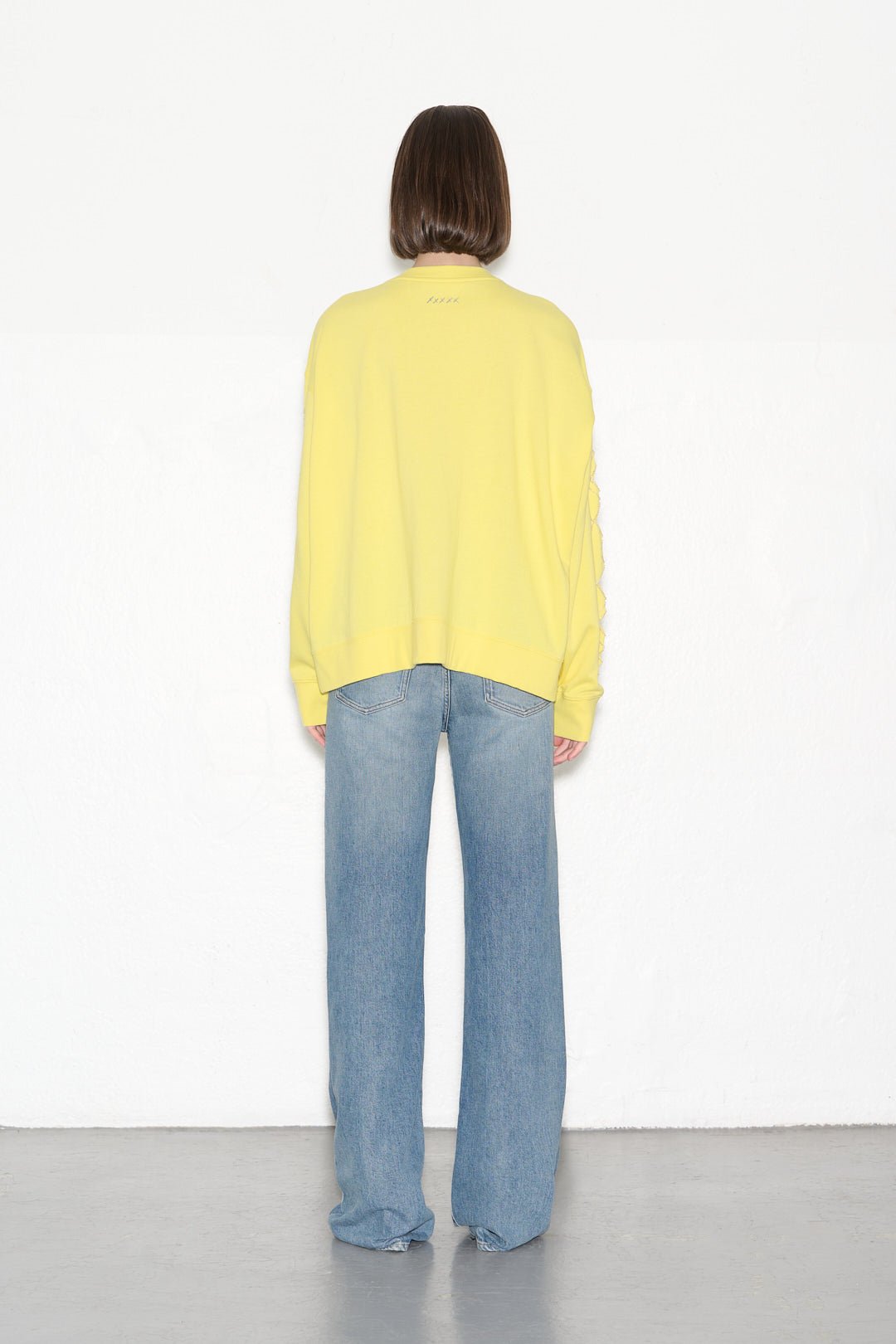 Sweat SAHARA JAUNE PALE - School Rag