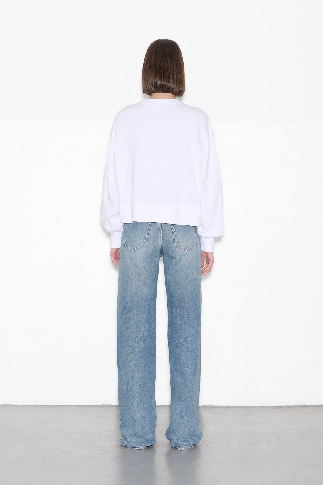 Sweat SAURIA BIJOUX BLANC - School Rag