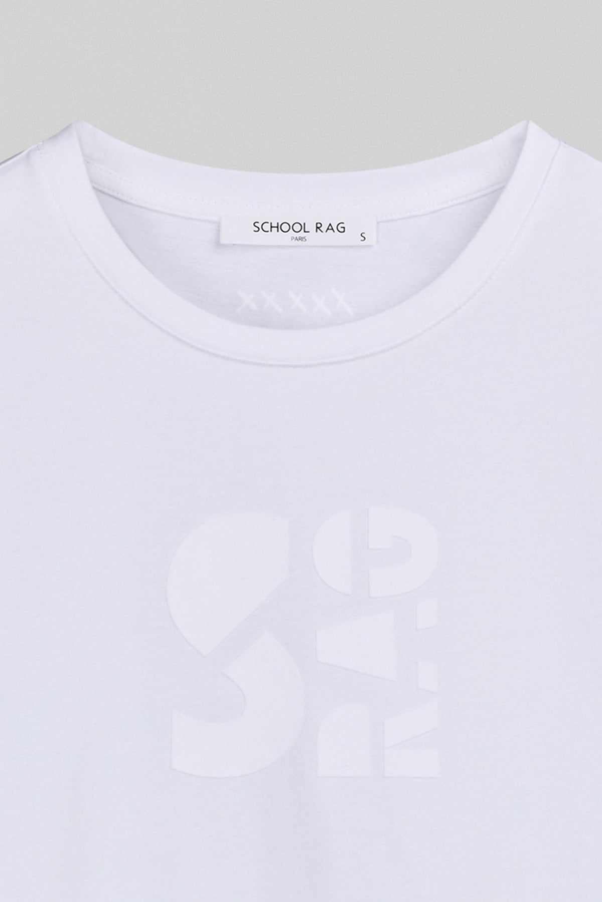 T-shirt casual LOGO - School Rag