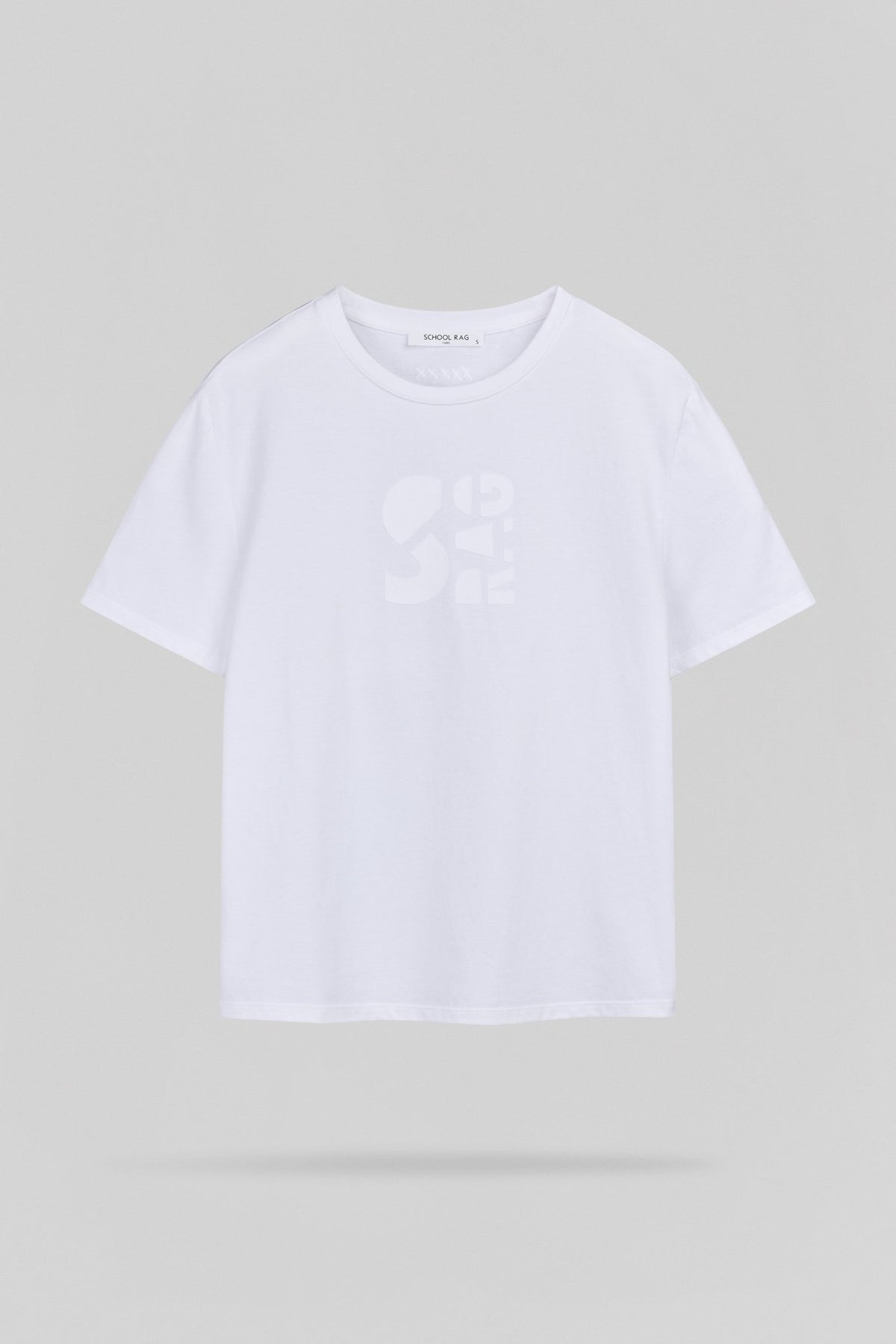 T-shirt casual LOGO - School Rag