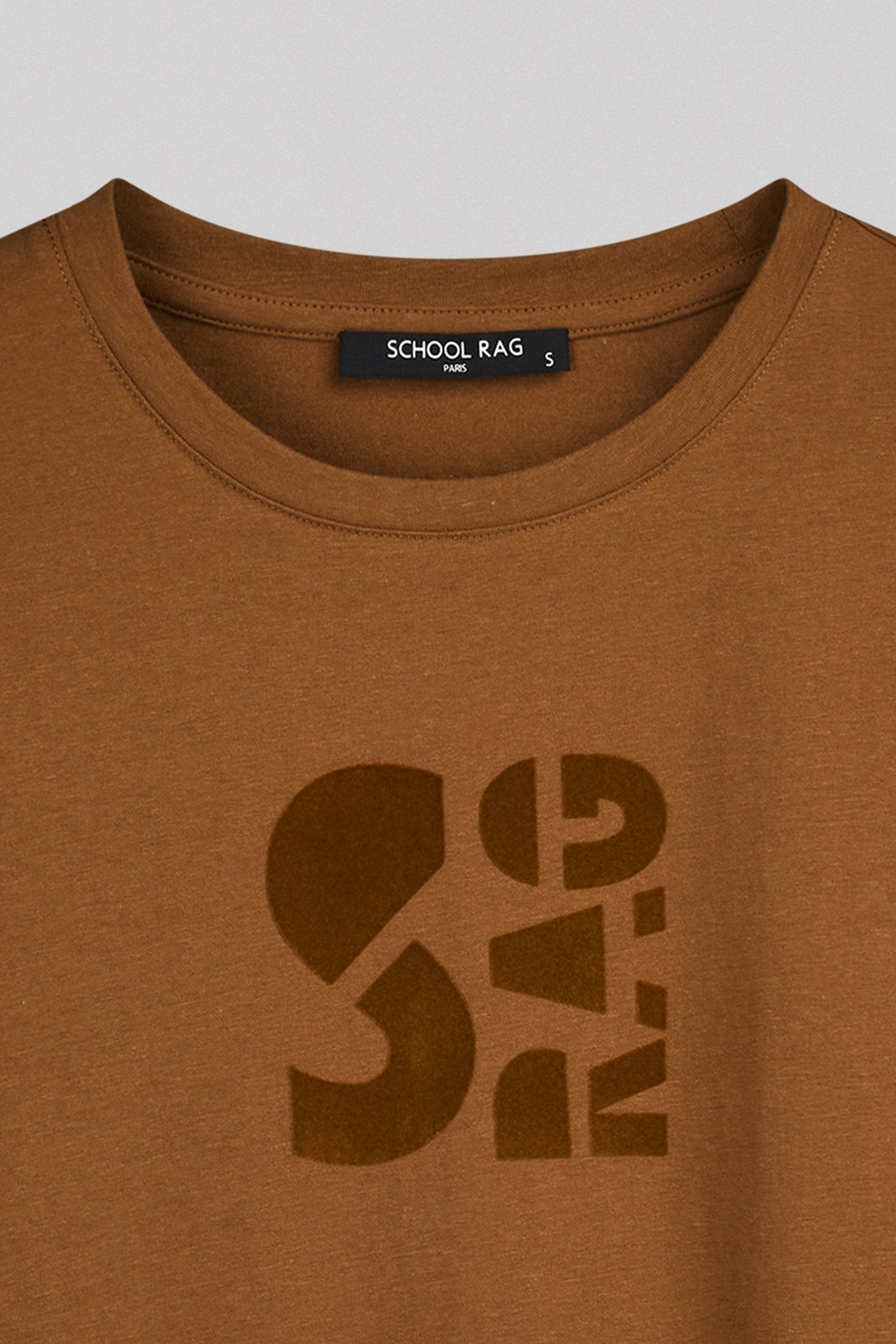 T-shirt casual LOGO - School Rag