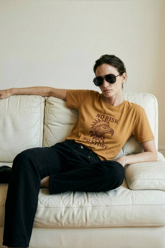 Achat T-shirt casual RISK - School Rag