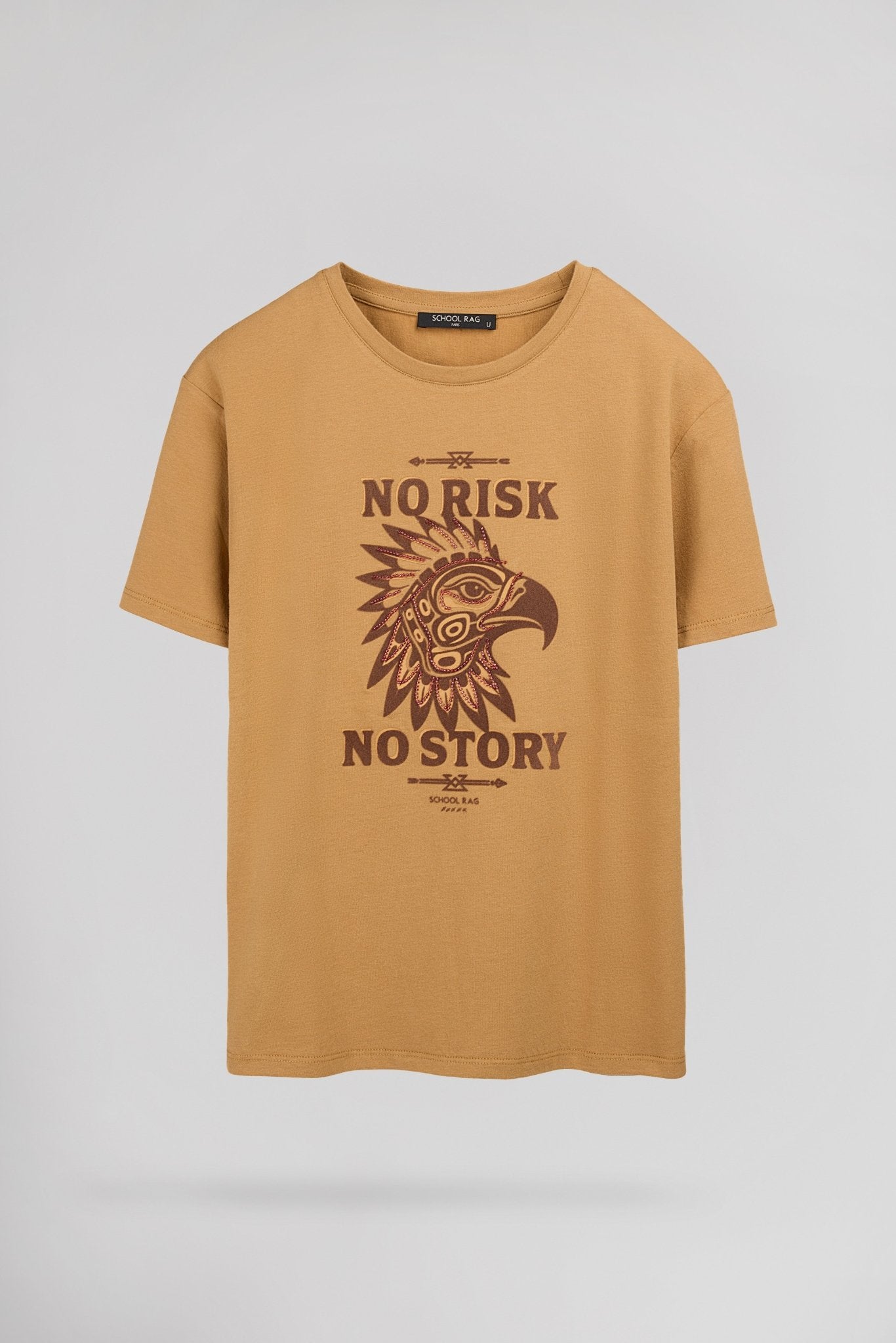 T-shirt casual RISK - School Rag
