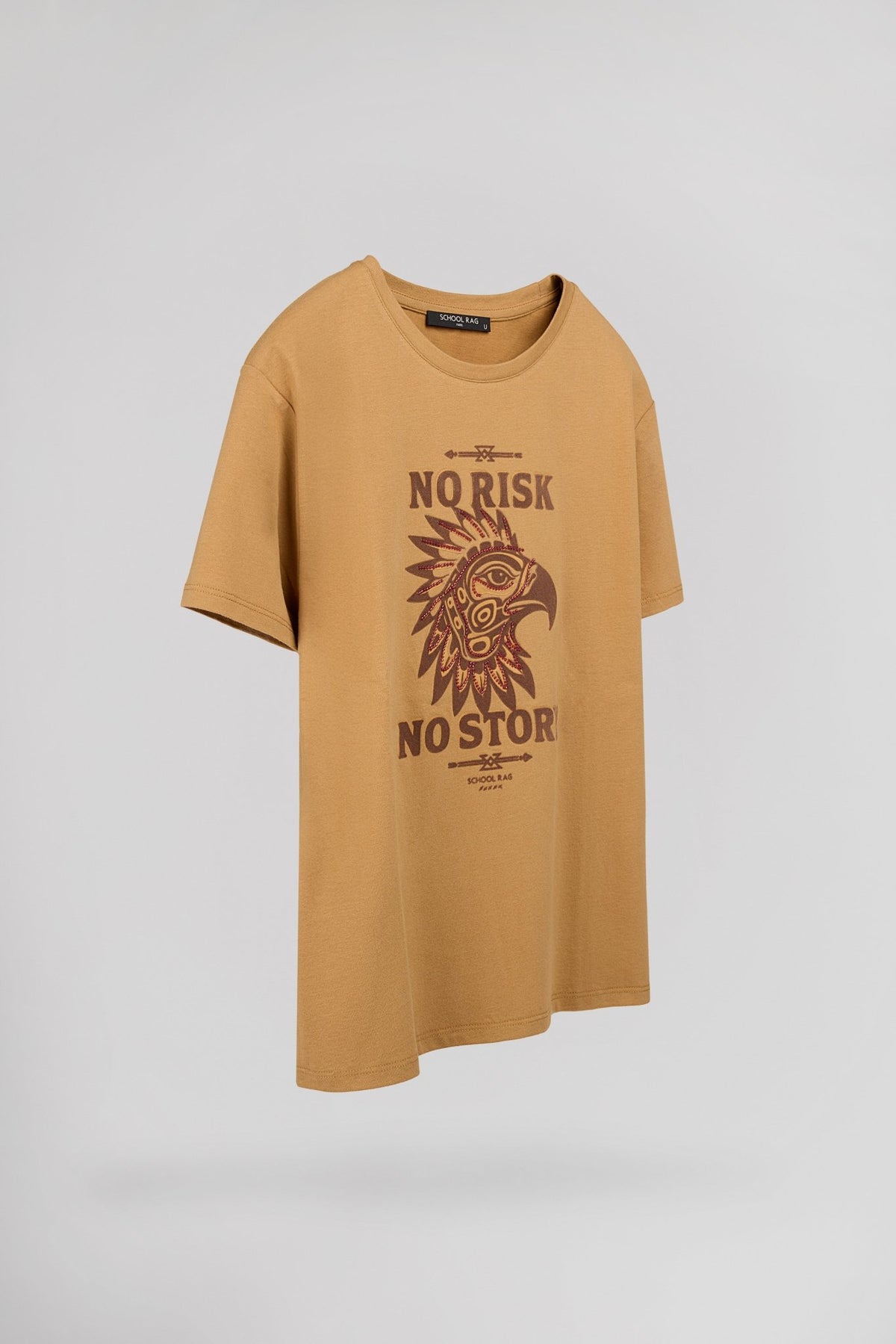 T-shirt casual RISK - School Rag
