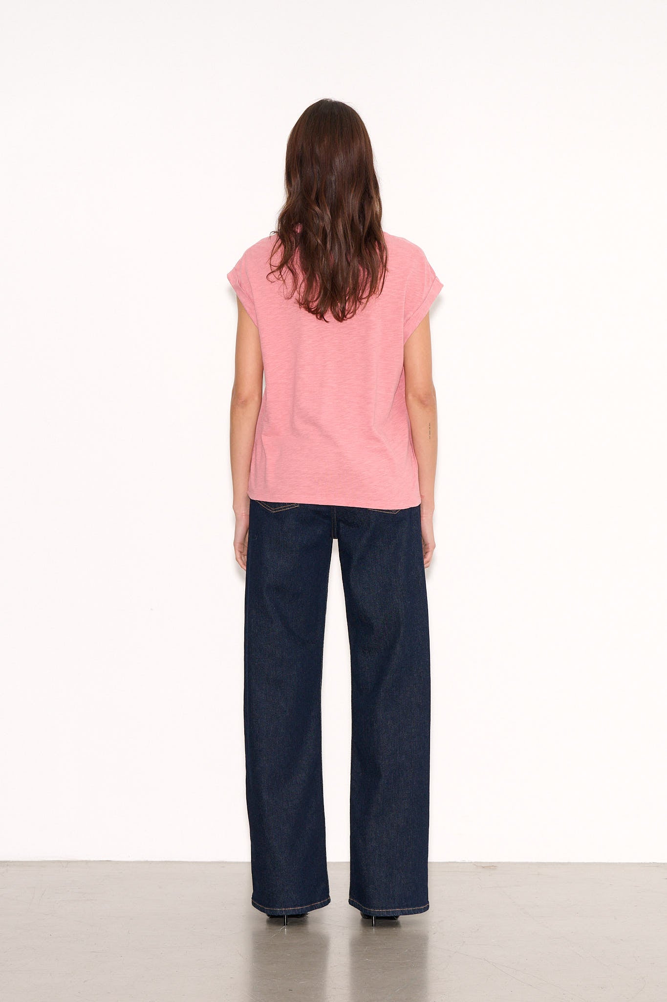 T-shirt casual T - DEGAINE PINK ACID - School Rag
