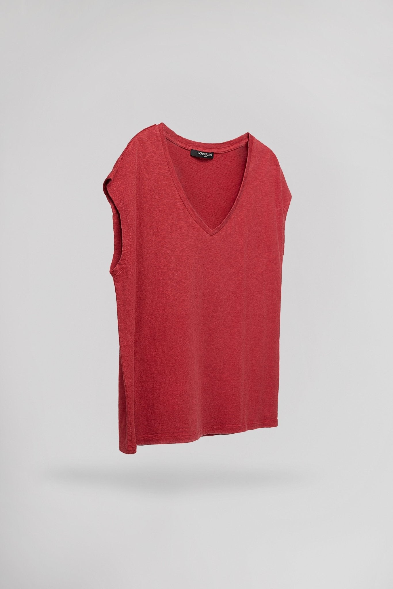 T-shirt casual T - SUMMER BORDEAUX - School Rag