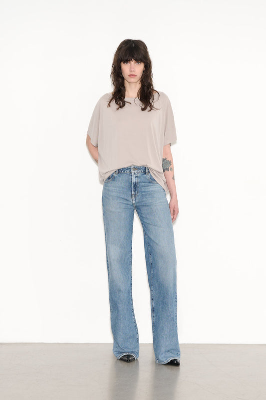Achat T-shirt casual TINY BEIGE - School Rag