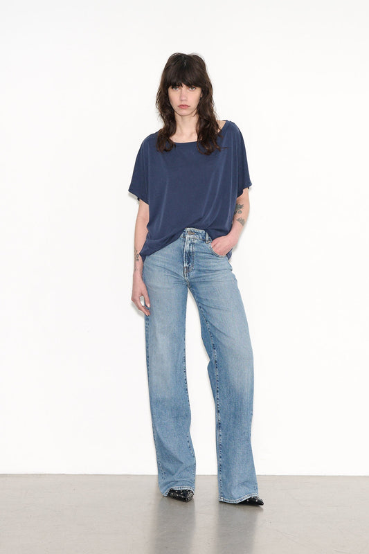 Achat T-shirt casual TINY DARK NAVY - School Rag