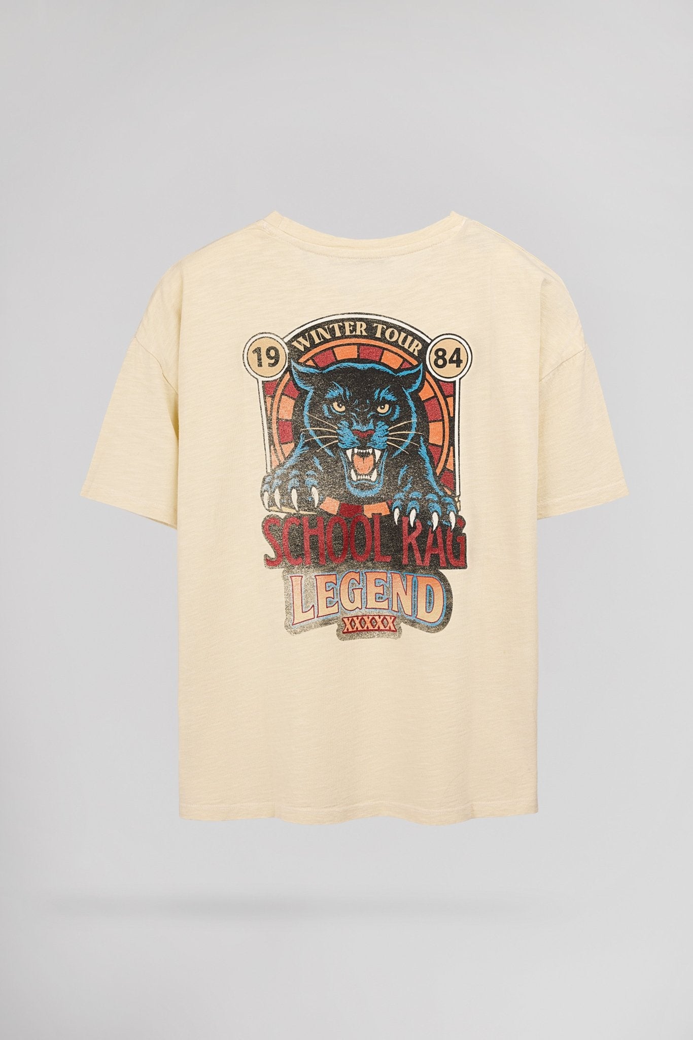 T-shirt délavé vintage LEGEND - School Rag