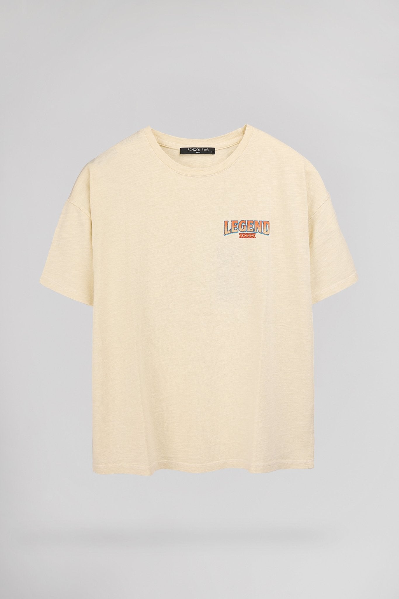 T-shirt délavé vintage LEGEND - School Rag