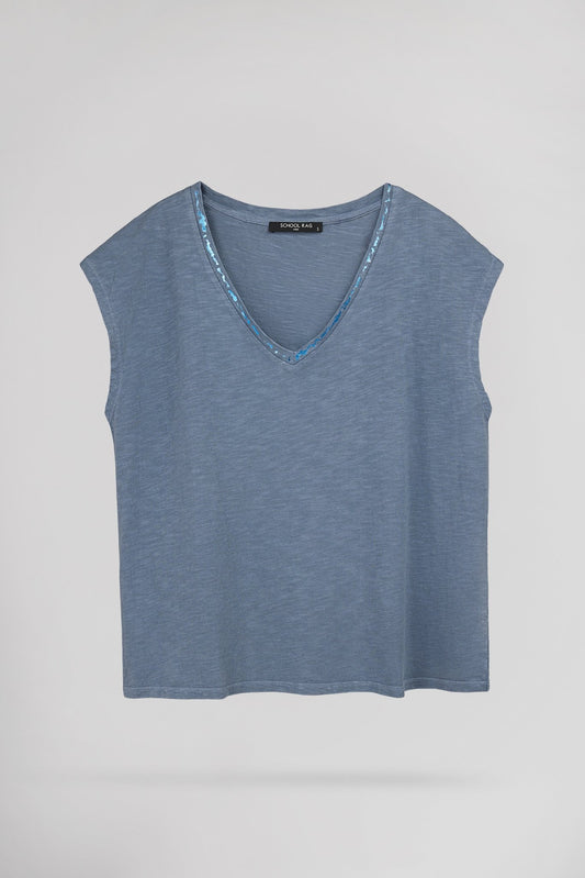 Achat T-shirt délavé vintage SUMMER FOIL - School Rag