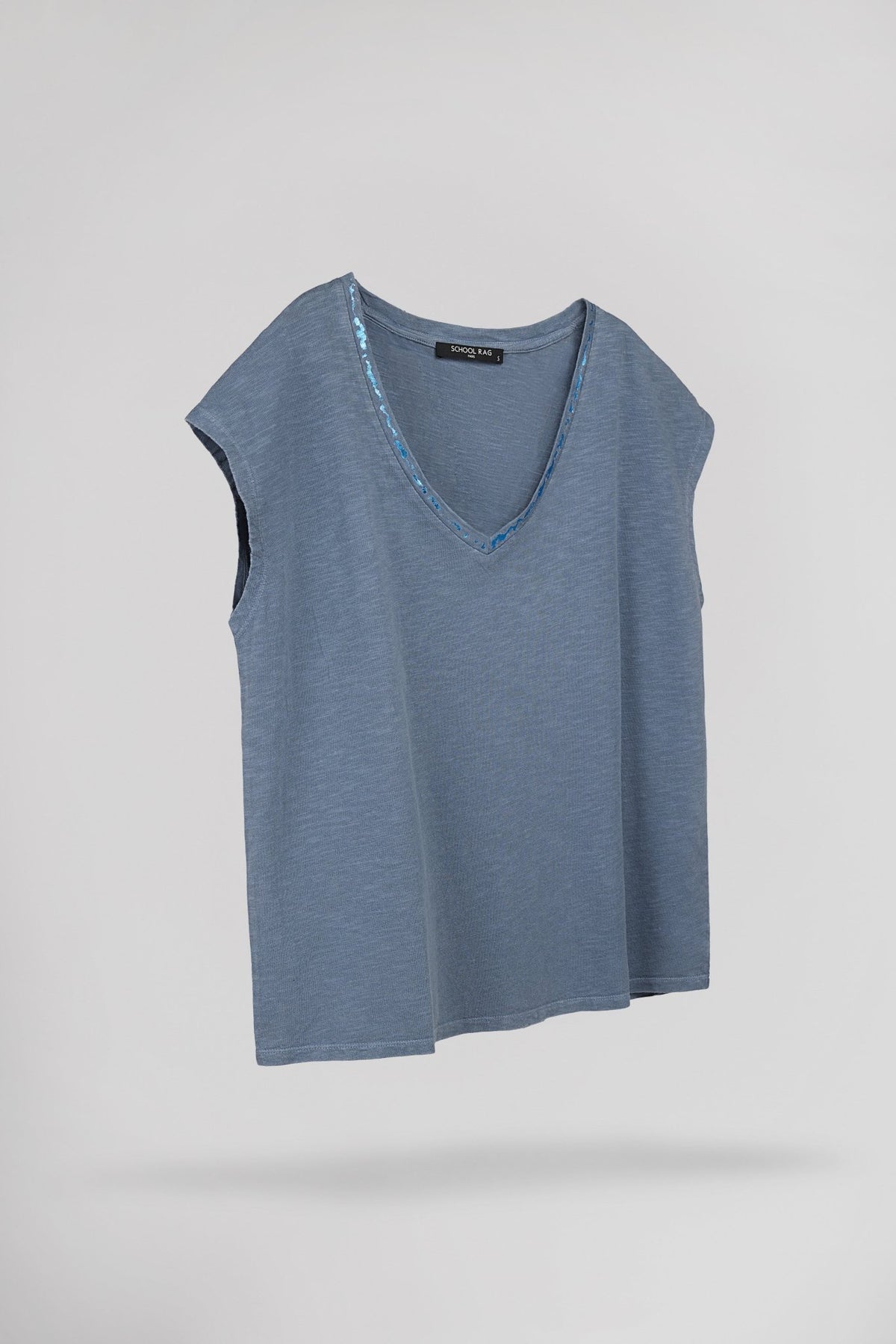 T-shirt délavé vintage SUMMER FOIL - School Rag