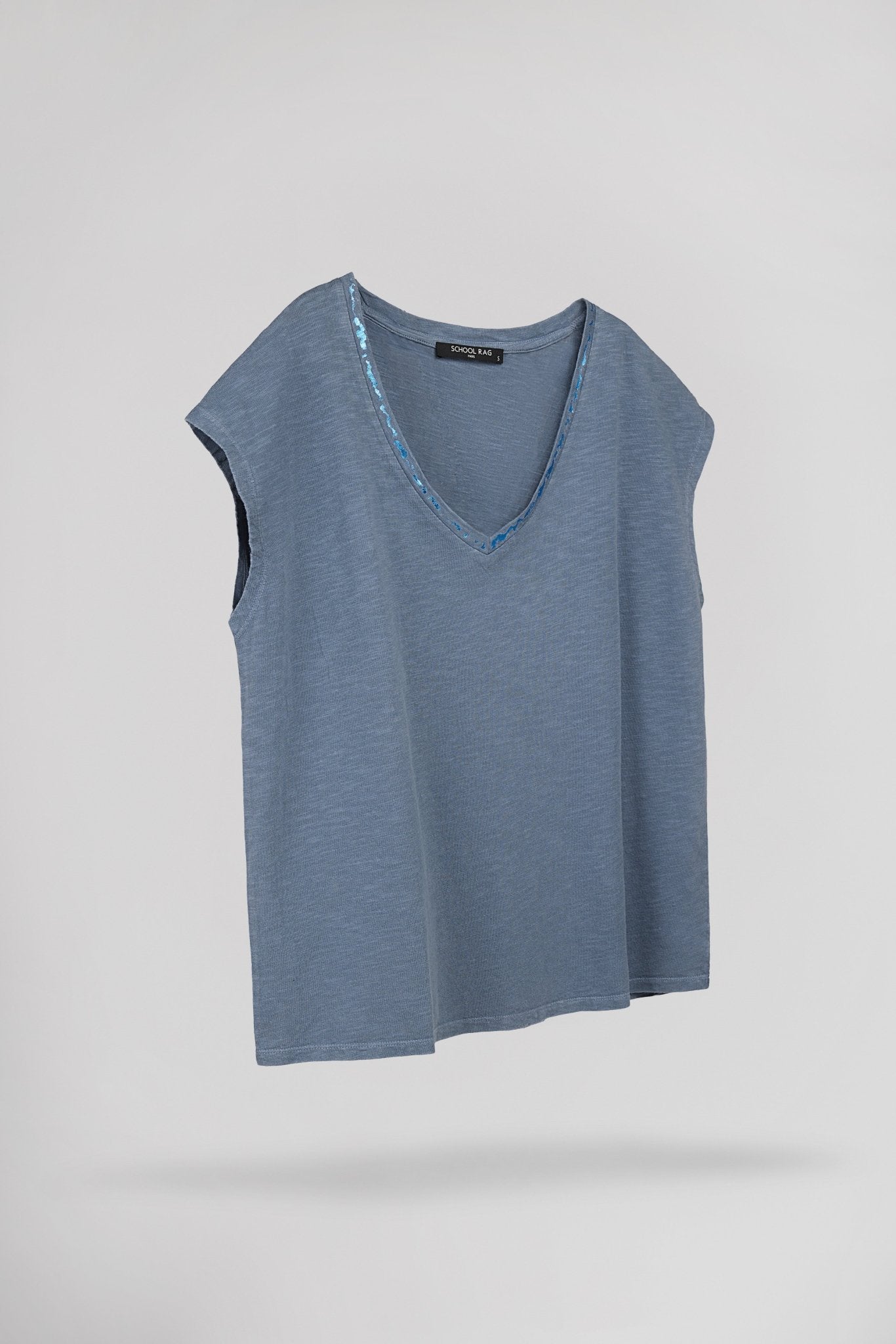 T-shirt délavé vintage SUMMER FOIL - School Rag