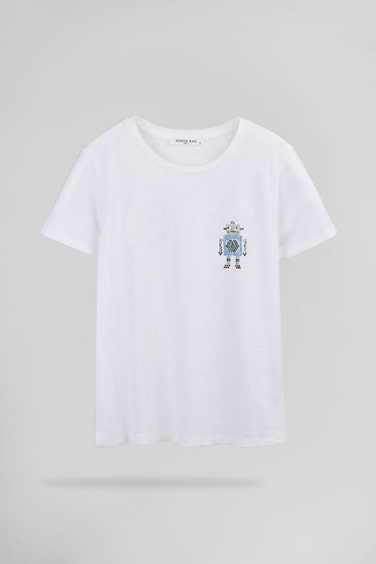 Achat T-shirt délavé vintage TESS ROBOT - School Rag