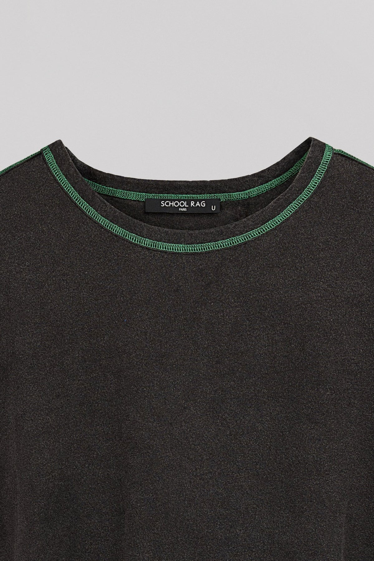 T-shirt délavé vintage THESHOP ACID - School Rag