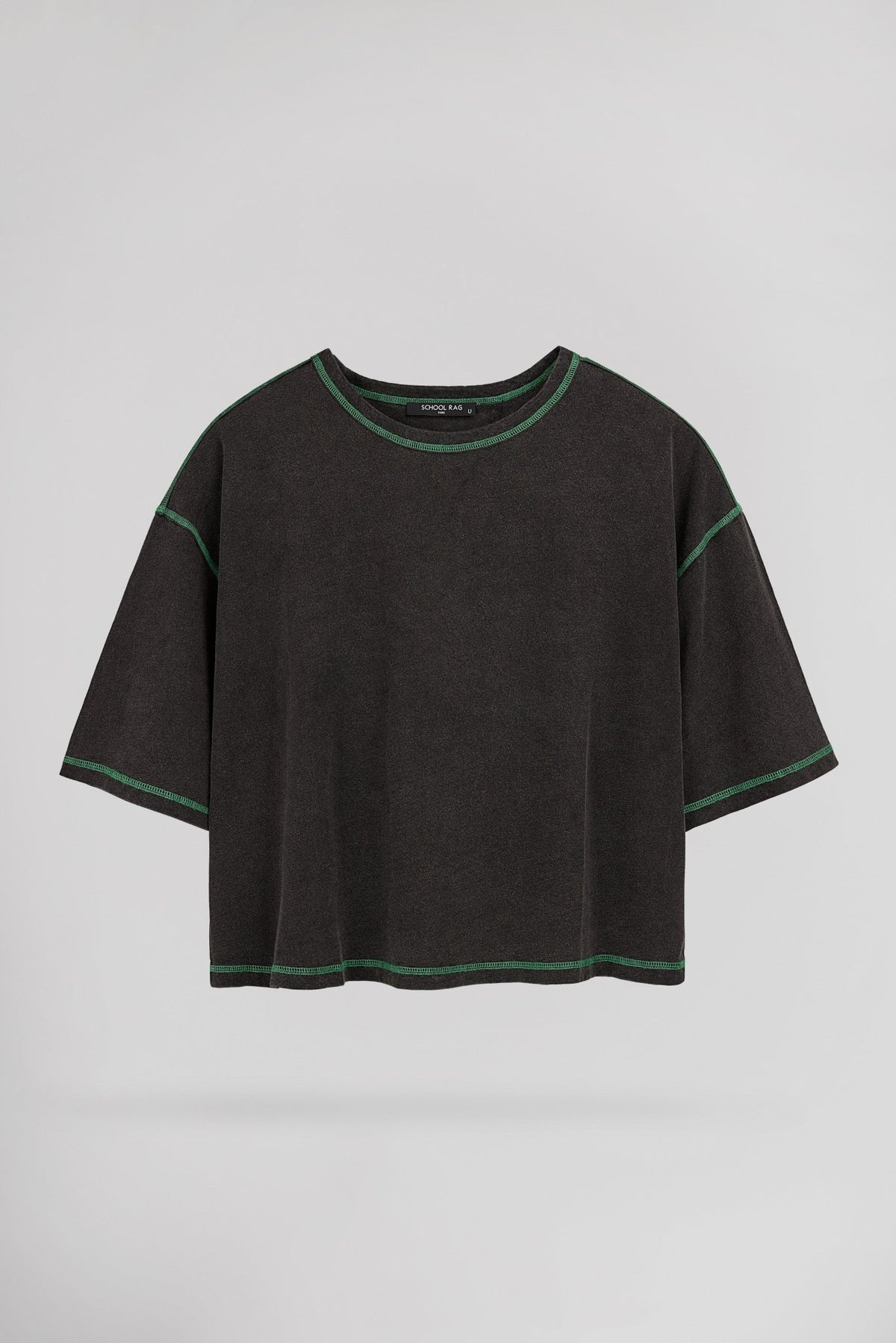 T-shirt délavé vintage THESHOP ACID - School Rag