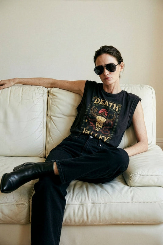 Achat T-shirt délavé vintage VALLEY - School Rag