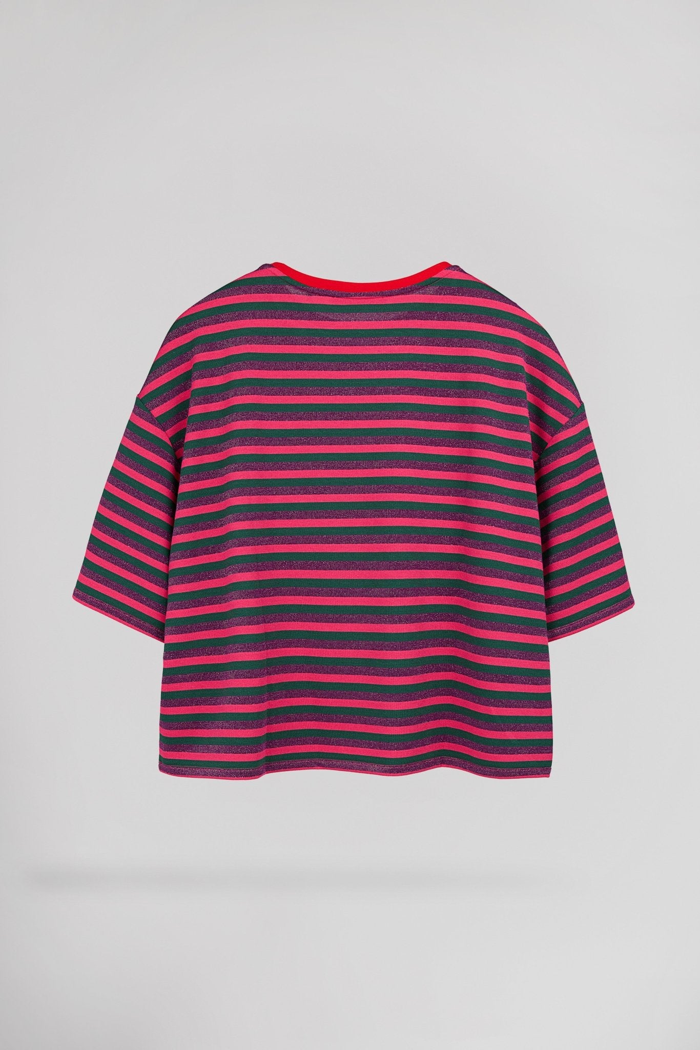 T-shirt oversize rayé TRAIL STRIPES - School Rag