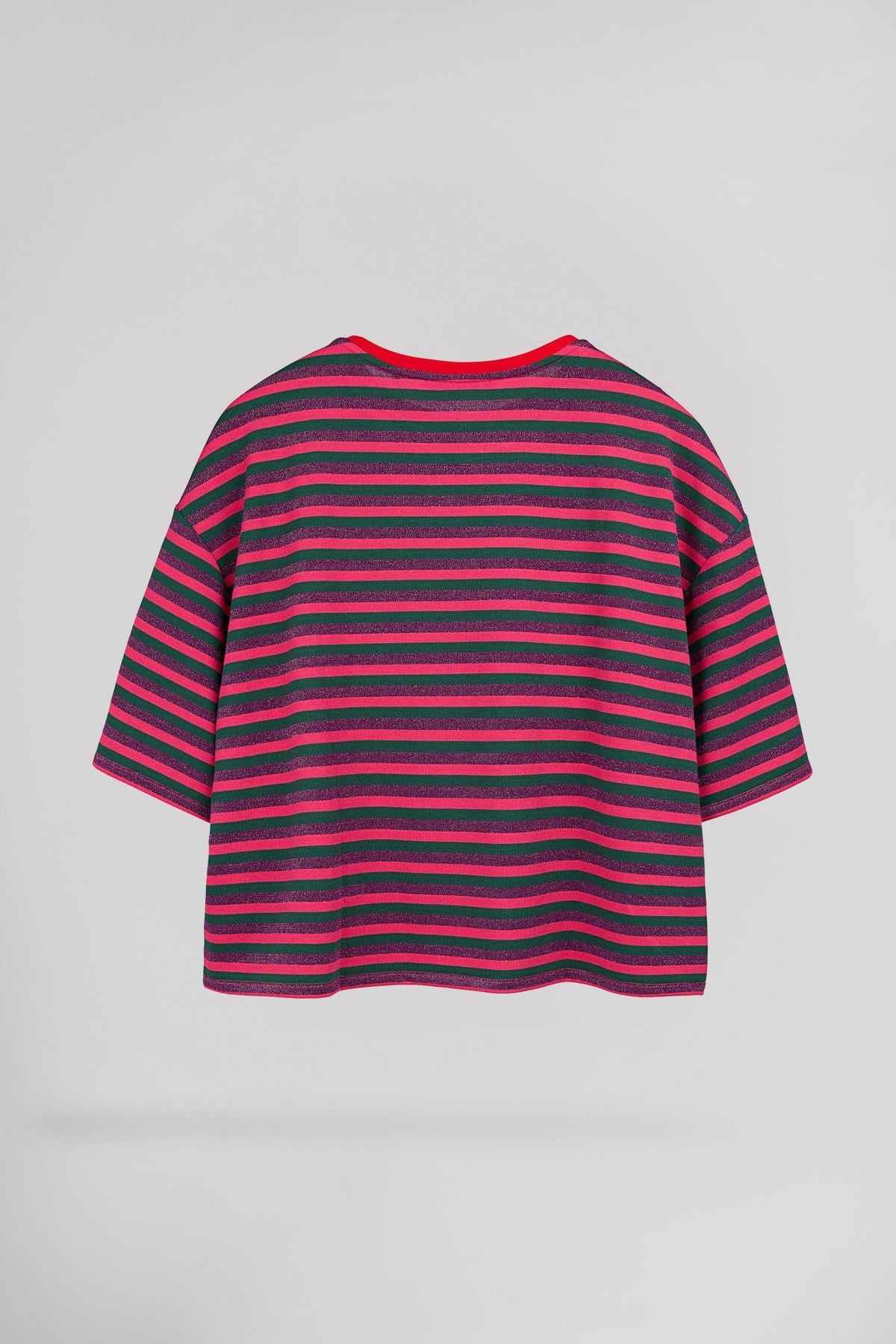 T-shirt oversize rayé TRAIL STRIPES - School Rag
