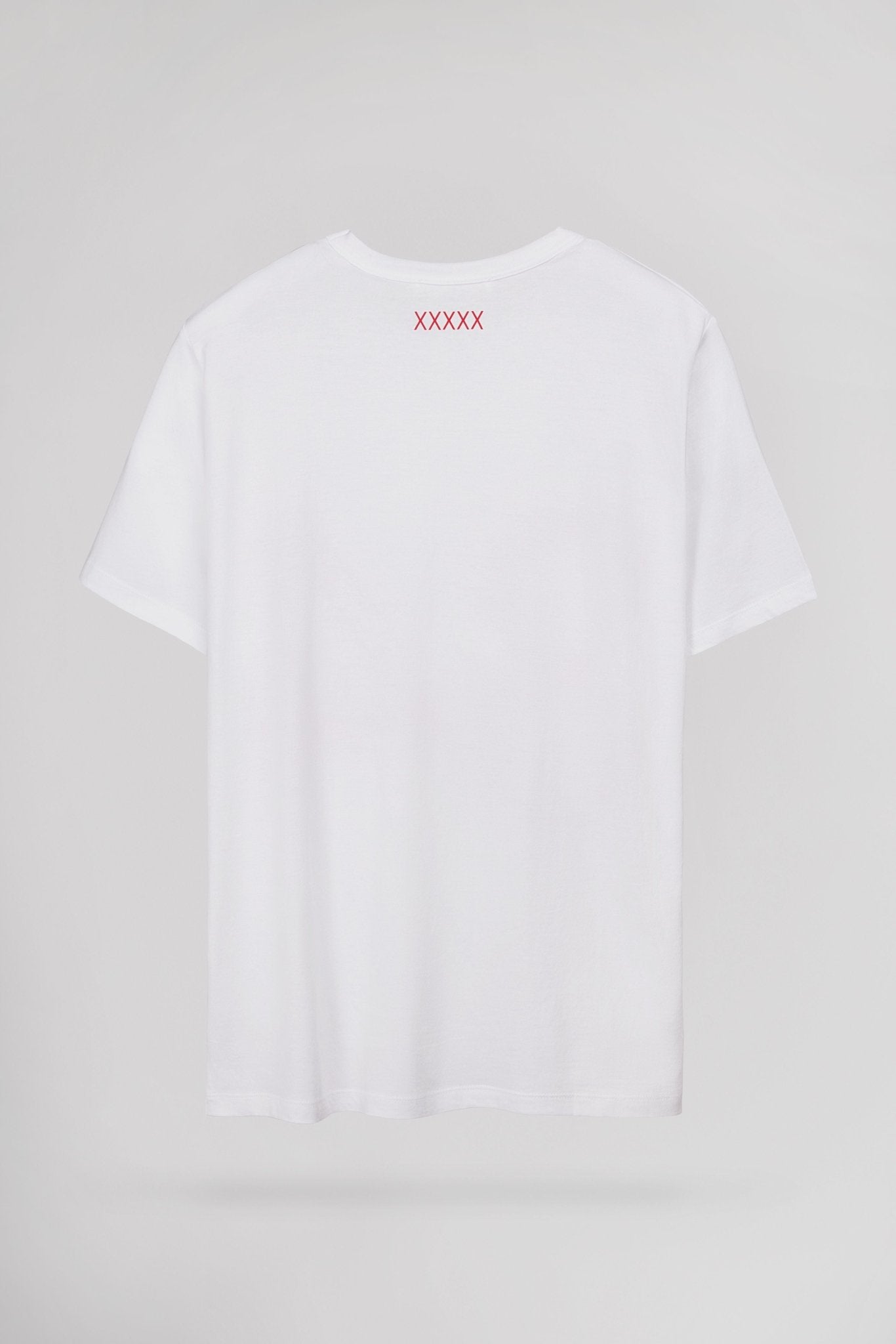 T-shirt T - 84 BLANC (RED CROSS) - School Rag