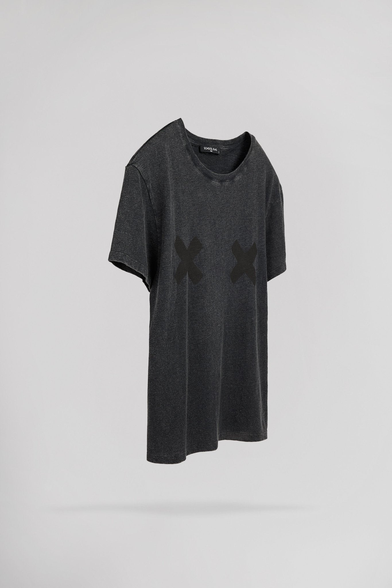 T-shirt T - ACID DARK GREY - School Rag