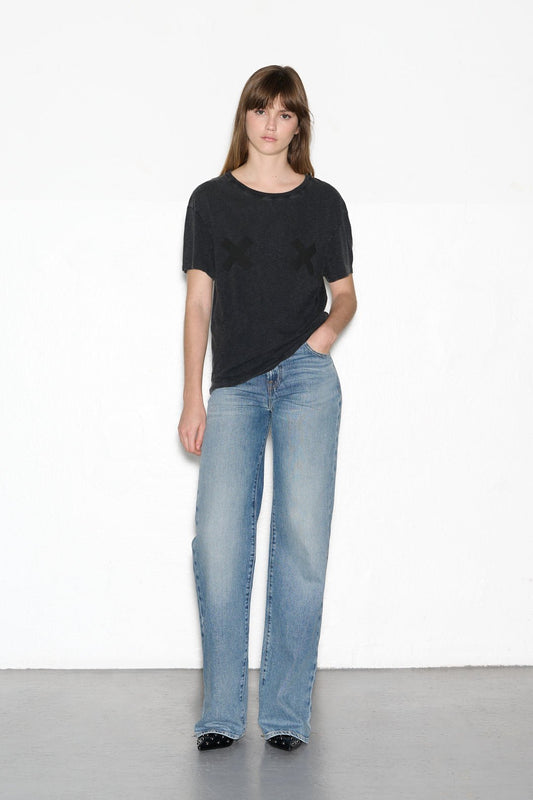 Achat T-shirt T - ACID DARK GREY - School Rag