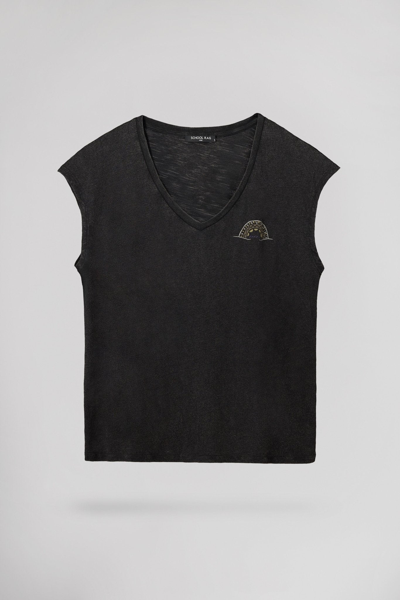 T-shirt T - AGUILA DARK GREY COLORED - School Rag