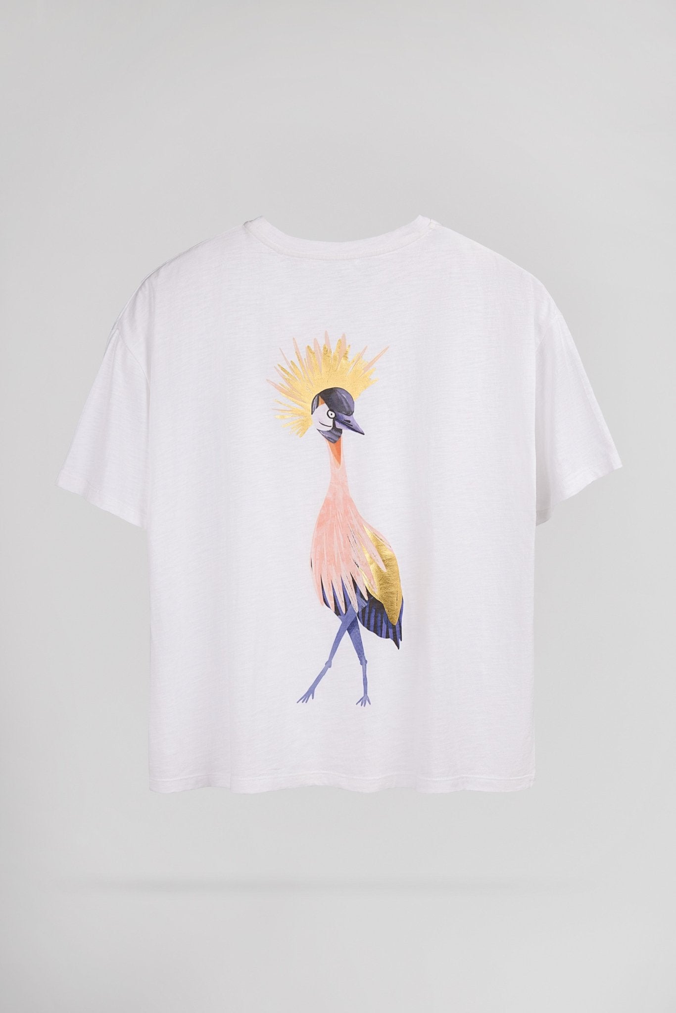T-shirt T - BIRDY BLANC - School Rag