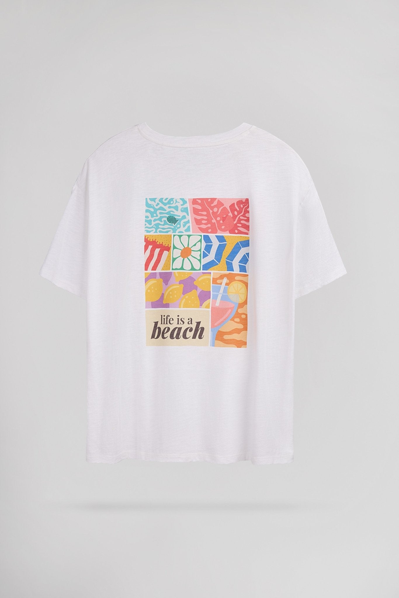 T-shirt T - DAYOFF BLANC - School Rag