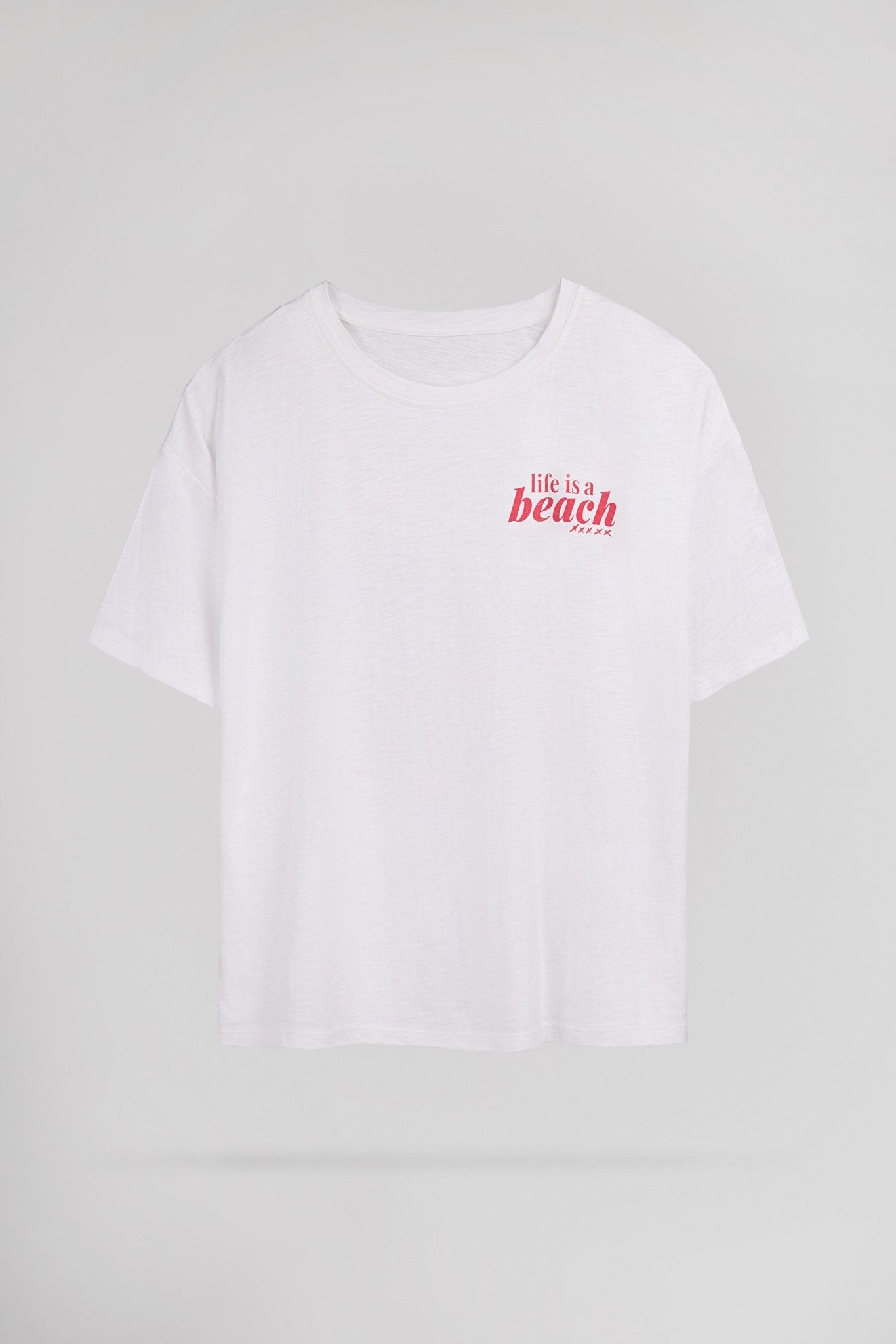 T-shirt T - DAYOFF BLANC - School Rag