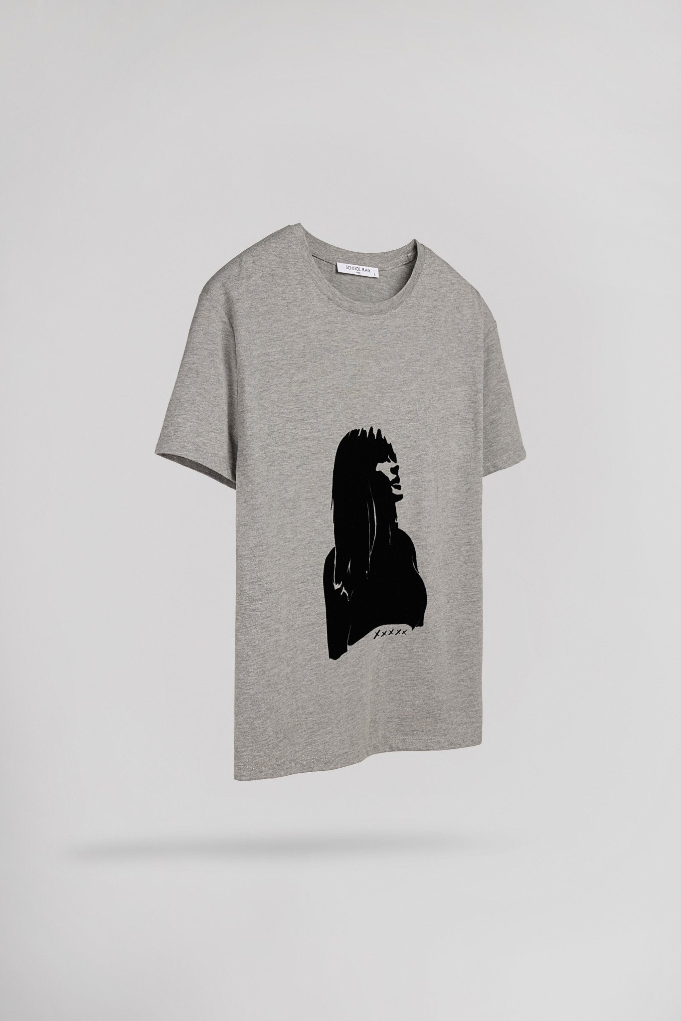 T-shirt T - JANE GRIS CHINE - School Rag